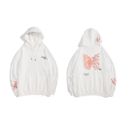 Hoodie Coréen Pink Butterfly™ -Mode Coréenne 10