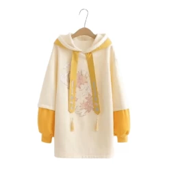 Hoodie Coréen Brodé FLORALY™