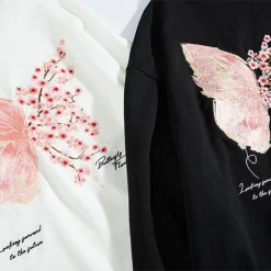 Hoodie Coréen Pink Butterfly™ -Mode Coréenne 9
