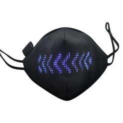 Masque Halloween Led CUSTOM-IT™ -Mode Coréenne hallyu street accessoires bleu masque halloween led custom it 16538416840727