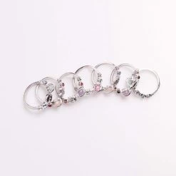 Mode Coréenne -Mode Coréenne hallyu street bagues bagues bts kpop 2020 colory 16514401042455