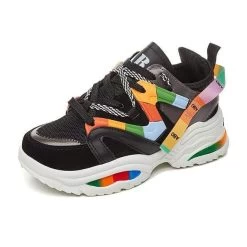 Mode Coréenne -Mode Coréenne hallyu street baskets noir 47 baskets canin 14131231555607