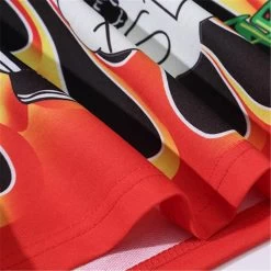 T-Shirt Coréen DMNEX™ 19 T-Shirt Coréen DMNEX™ -Mode Coréenne hallyu street bebovizi summer streetwear t shirt men graffiti cartoon flame printed men s tee shirts short sleeve t shirt fashion high street 27947002822679