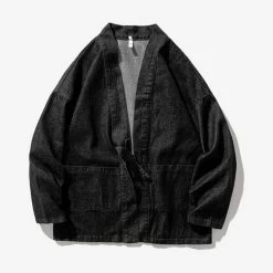 Veste Coréenne VINTY™ -Mode Coréenne hallyu street black 4xl veste coreenne vinty 16606227005463