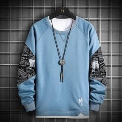 Sweatshirt Coréen GRAVED™ 16 Sweatshirt Coréen GRAVED™ -Mode Coréenne hallyu street bleu m sweatshirt coreen graved 16720652402711