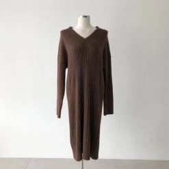 Robe Coréenne GLANCY™ 12 Robe Coréenne GLANCY™ -Mode Coréenne hallyu street brown one size robe coreenne glancy 16617666740247