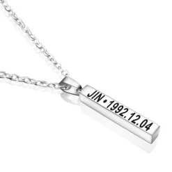 Collier BTS™ Gratuit 17 Collier BTS™ Gratuit -Mode Coréenne hallyu street colliers jin collier bts gratuit 12017582145559