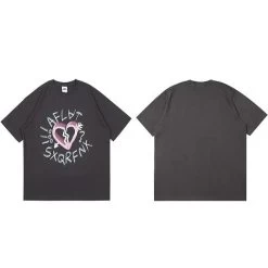 T-Shirt Coréen FNX™ -Mode Coréenne hallyu street gris l t shirt coreen fnx 27991289266199