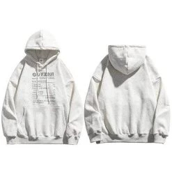 Hoodie Coréen GOV™ -Mode Coréenne hallyu street gris xl hoodie coreen gov 27939213312023