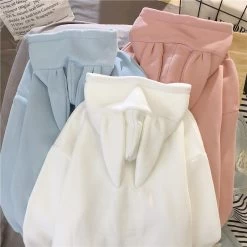 Hoodie Coréen Brodé BUNNYZ™ -Mode Coréenne hallyu street hoodie coreen brode bunnyz 27952742694935