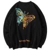 Sweatshirt Coréen BUTTERFLY™ -Mode Coréenne hallyu street hoodie coreen butterfly 16683884019735