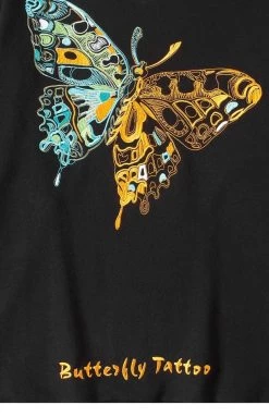 Sweatshirt Coréen BUTTERFLY™ -Mode Coréenne hallyu street hoodie coreen butterfly 16683884052503