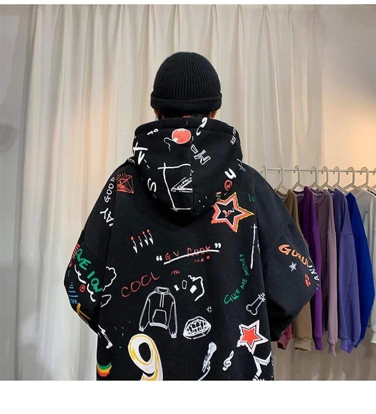 Hoodie Coréen GRAPHY™ 3 Hoodie Coréen GRAPHY™ – Image 2