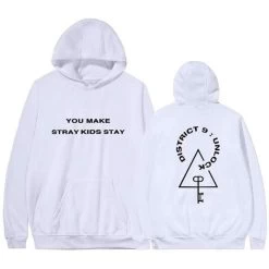 Hoodie Coréen STRAYKIDS™ -Mode Coréenne hallyu street hoodies blanc 2 xxl hoodie coreen straykids 27957736013847
