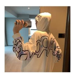 Hoodie Coréen STREETY™ -Mode Coréenne hallyu street hoodies blanc l hoodie coreen streety 16671152046103