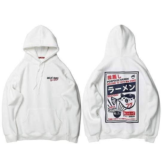 Hoodie Coréen PORPOISE RAMEN™ 4 Hoodie Coréen PORPOISE RAMEN™ – Image 2