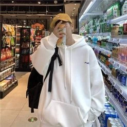 Hoodie Coréen EMPTY™ -Mode Coréenne hallyu street hoodies blanc xl hoodie coreen empty 16672468238359