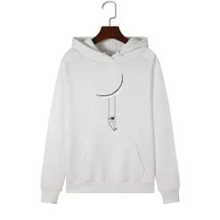 Hoodie Coréen MOON™ -Mode Coréenne hallyu street hoodies blanc xl hoodie coreen moon 16648344502295