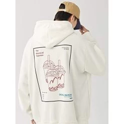 Hoodie Coréen TAPPINESS™ -Mode Coréenne hallyu street hoodies blanc xl hoodie coreen tappiness 16691888685079