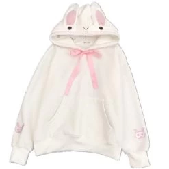 Hoodie Coréen Rabbit Ears™ 13 Hoodie Coréen Rabbit Ears™ -Mode Coréenne hallyu street hoodies blanc xl hoodie rabbit ears 4466447876119