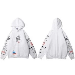 Hoodie UNUSUAL ORIGIN™ 22 Hoodie UNUSUAL ORIGIN™ -Mode Coréenne hallyu street hoodies blanc xl hoodie unusual origin 12097325465623