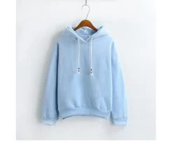 Hoodie Coréen FAWL™ 16 Hoodie Coréen FAWL™ -Mode Coréenne hallyu street hoodies bleu taille unique hoodie coreen fawl 27978150936599