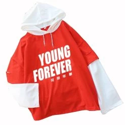 Hoodie Coréen YOUNG FOREVER™