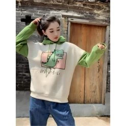 Hoodie Coréen BABYDINO™ -Mode Coréenne hallyu street hoodies hoodie coreen babydino 27949620690967