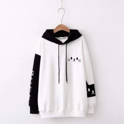 Hoodie Coréen BLACKCAT™ -Mode Coréenne hallyu street hoodies hoodie coreen blackcat 27949574520855