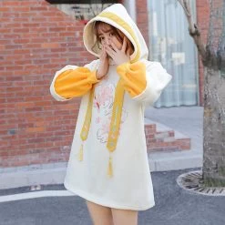 Hoodie Coréen Brodé FLORALY™ -Mode Coréenne hallyu street hoodies hoodie coreen brode floraly 27952741515287