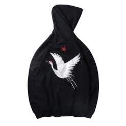Hoodie Coréen Brodé GRUE™