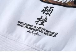Hoodie Coréen Brodé WORLD™ -Mode Coréenne hallyu street hoodies hoodie coreen brode world 16697247957015