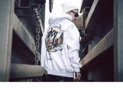 Hoodie Coréen Brodé WORLD™ -Mode Coréenne hallyu street hoodies hoodie coreen brode world 16697248120855