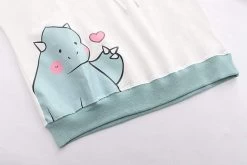 Hoodie Coréen DINOLOVE™ -Mode Coréenne hallyu street hoodies hoodie coreen dinolove 27951371223063