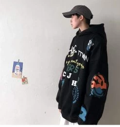 Hoodie Coréen LETTRY™ -Mode Coréenne hallyu street hoodies hoodie coreen lettry 16669361602583