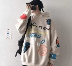 Hoodie Coréen LETTRY™ -Mode Coréenne hallyu street hoodies hoodie coreen lettry 16669361668119