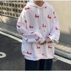 Hoodie Coréen LOVE™ -Mode Coréenne hallyu street hoodies hoodie coreen love 16733644652567