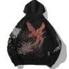 Hoodie Coréen Brodé REBIRTH™ -Mode Coréenne hallyu street hoodies hoodie coreen rebirth 16655033106455