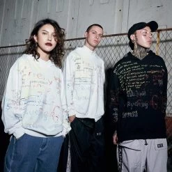 Hoodie Graffiti™ -Mode Coréenne hallyu street hoodies hoodie graffiti 4347334295575