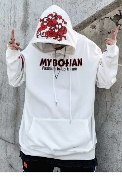 Hoodie Coréen MYBOHAN™ -Mode Coréenne hallyu street hoodies hoodie mybohan 12483232202775
