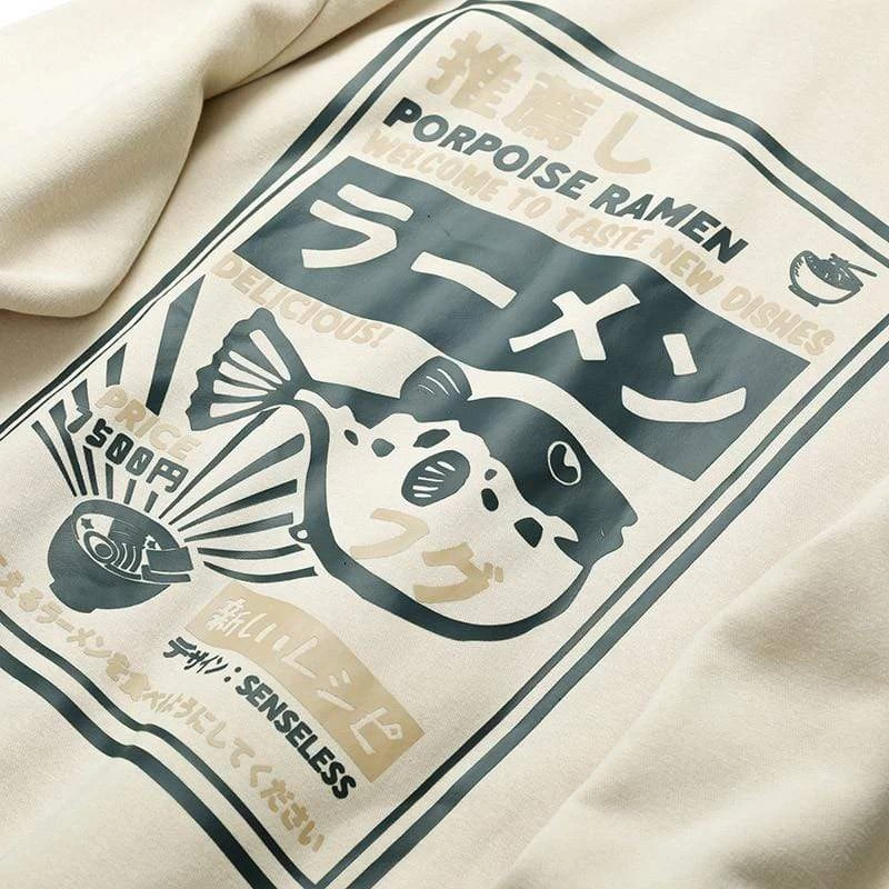 Hoodie Coréen PORPOISE RAMEN™ 11 Hoodie Coréen PORPOISE RAMEN™ – Image 9