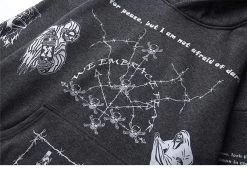 Hoodie WE EMBRACE FEAR™ -Mode Coréenne hallyu street hoodies hoodie we embrace fear 13741354647575