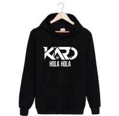 Hoodie K.A.R.D HOLA HOLA™ 10 Hoodie K.A.R.D HOLA HOLA™ -Mode Coréenne hallyu street hoodies noir s hoodie k a r d hola hola 10918948012055