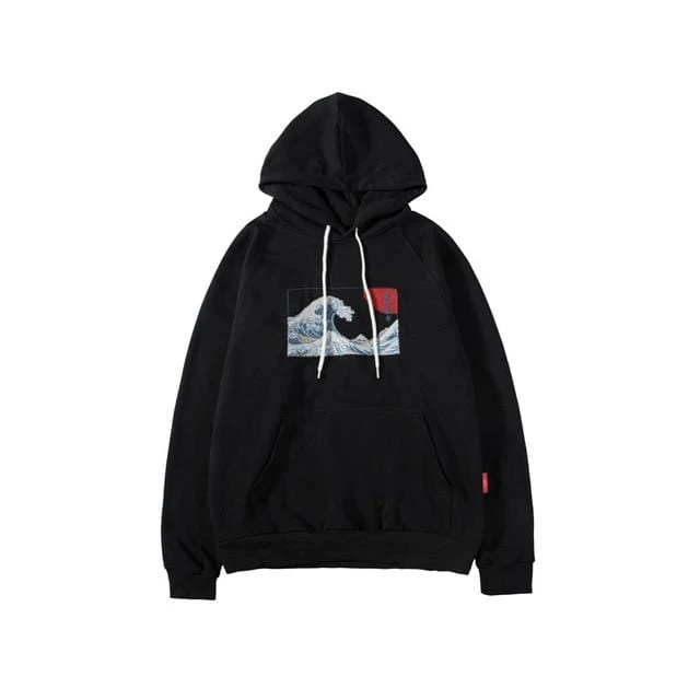 Hoodie Japonais KANAGAWA™ 3 Hoodie Japonais KANAGAWA™