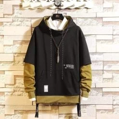 Hoodie Coréen ERA™ -Mode Coréenne hallyu street hoodies noir xxxl hoodie coreen era 16711874674711