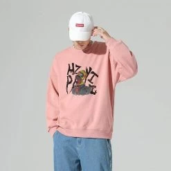 Sweatshirt Coréen HASH™ -Mode Coréenne hallyu street hoodies rose s sweatshirt coreen hash 16716092702743