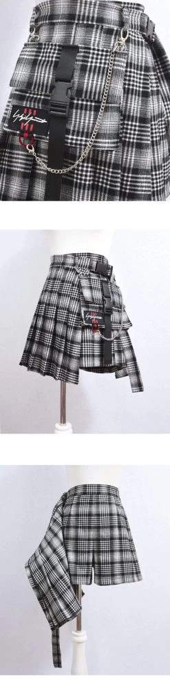 Jupe Coréenne HARAJUKUxHEM™ -Mode Coréenne hallyu street jupes courtes jupe harajukuxhem 13420088262679