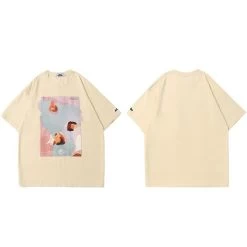 T-Shirt Coréen ILLUZ™ -Mode Coréenne hallyu street kaki m t shirt coreen illuz 27991213637655