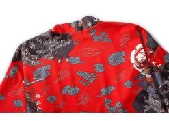 Kimono Japonais CATMURAI™ 17 Kimono Japonais CATMURAI™ -Mode Coréenne hallyu street kimono japonais catmurai 16691831865367