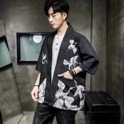 Kimono Japonais GRUEY™ -Mode Coréenne hallyu street kimono japonais gruey 16690583633943